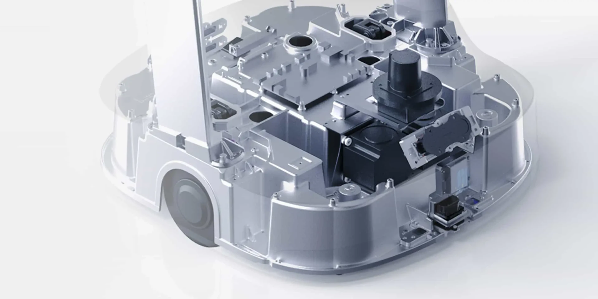 PuduBot 2 chassis and mobility system
