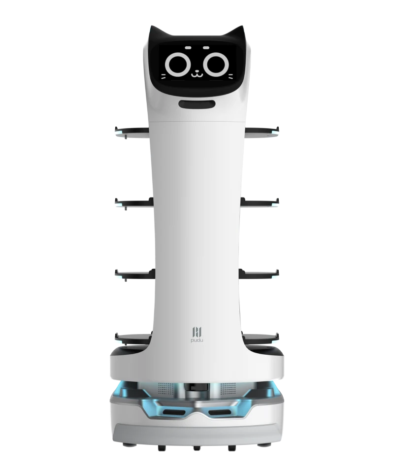 BellaBot ürün sayfasındaki teknik ölçü çizimi