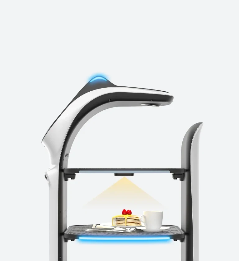 BellaBot Pro light interaction