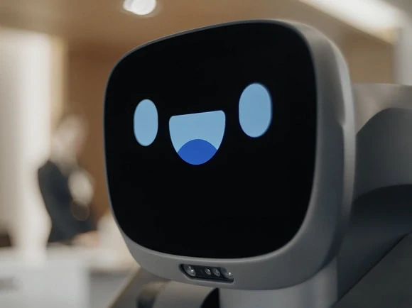 Сцена безопасного взаимодействия с FlashBot Arm