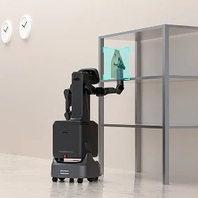 Изображение продукта, демонстрирующее выполнение задач FlashBot Arm