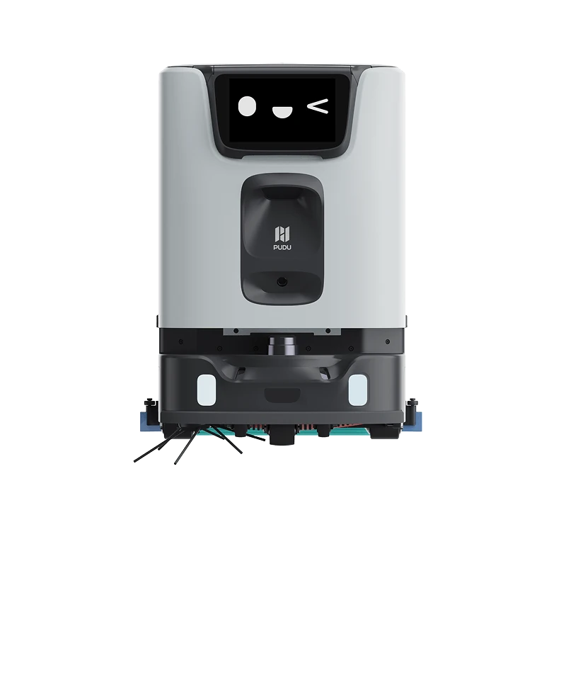 Robot image shown alongside PUDU ET1 product specifications