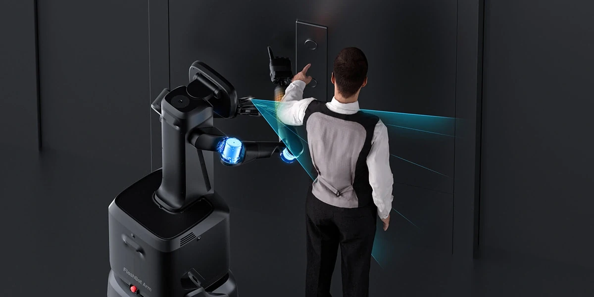 Закрытый отсек и конструкция корпуса FlashBot Arm