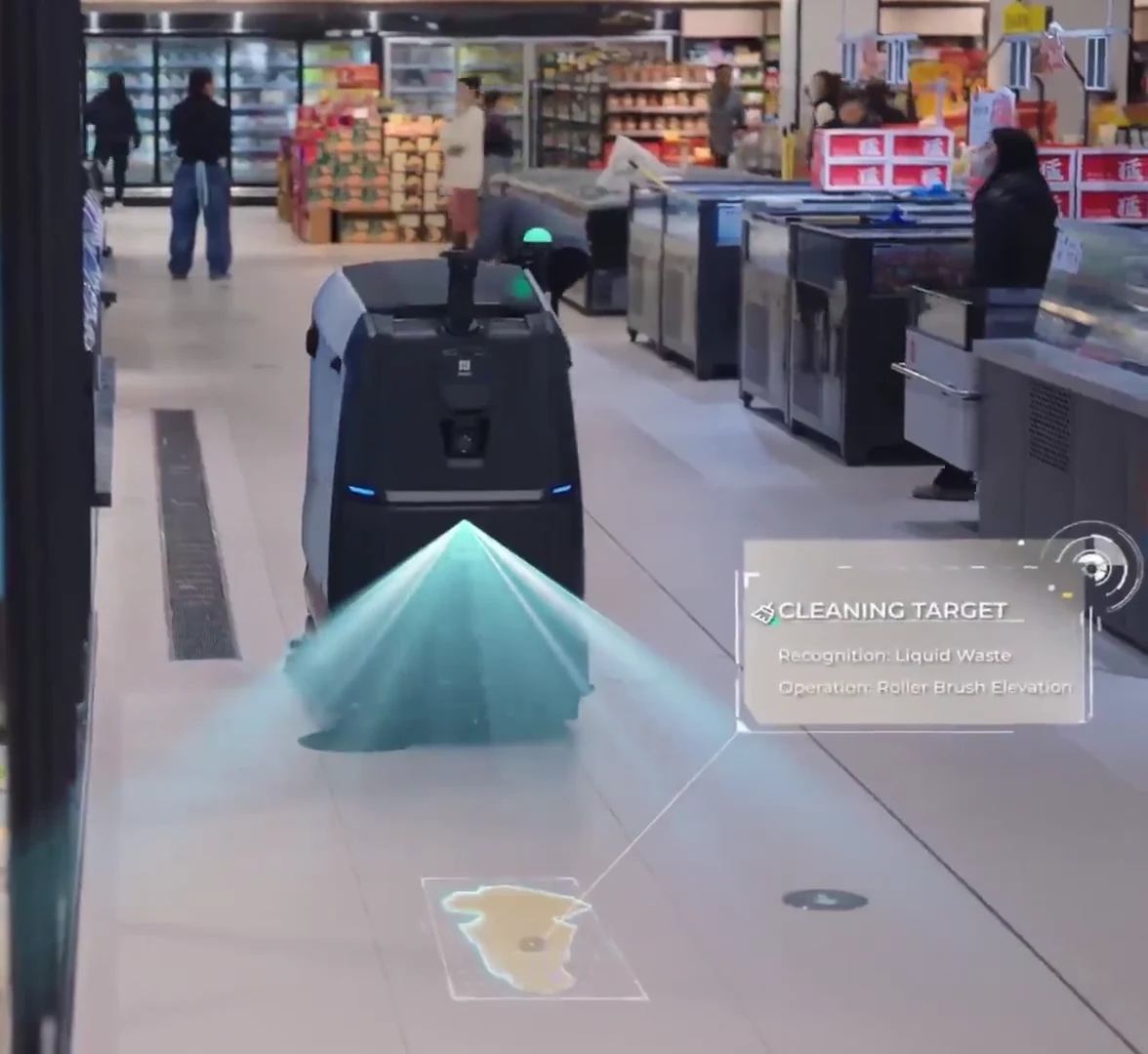 AI-powered stain detection and adaptive cleaning