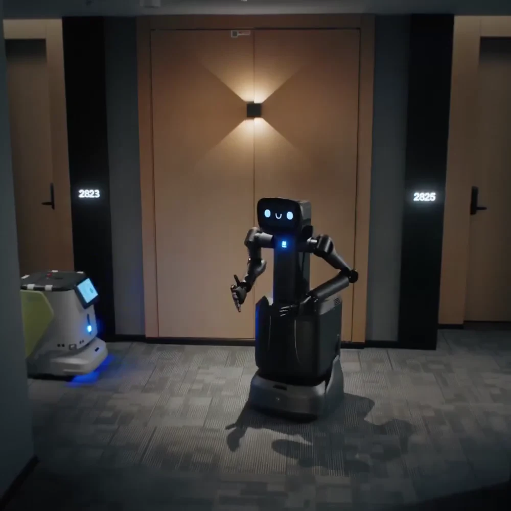 Видео, демонстрирующее функции взаимодействия FlashBot Arm