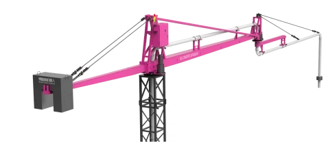 BMR Tracked Concrete Distribution Boom 12-20 m