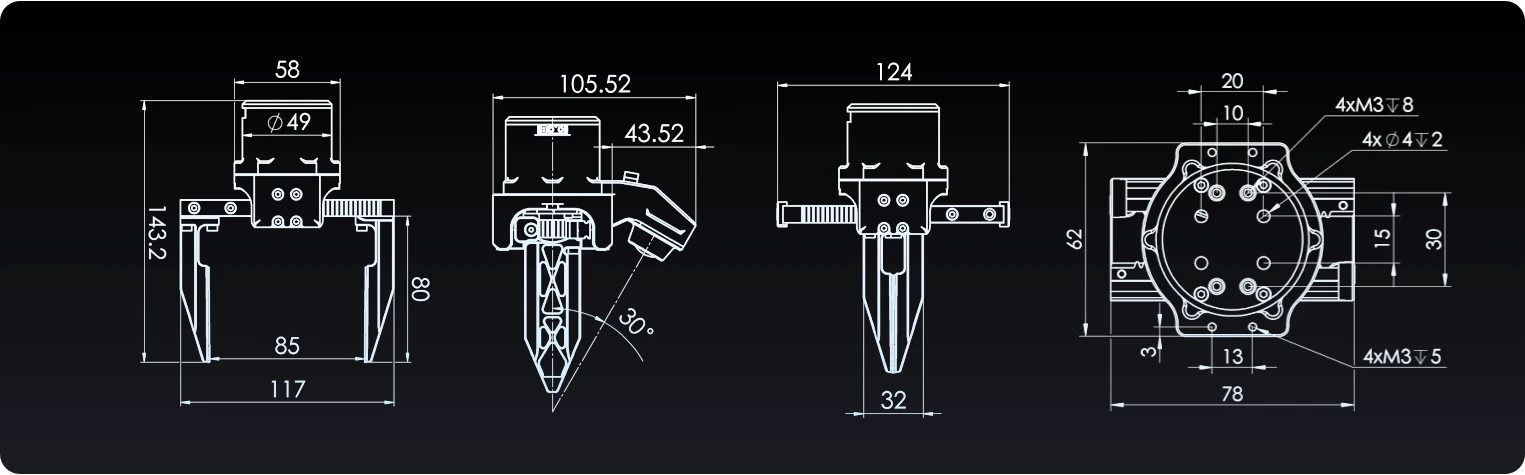 Wide manufacturer's scene image for standalone use and compatibility with G1, H2, R1