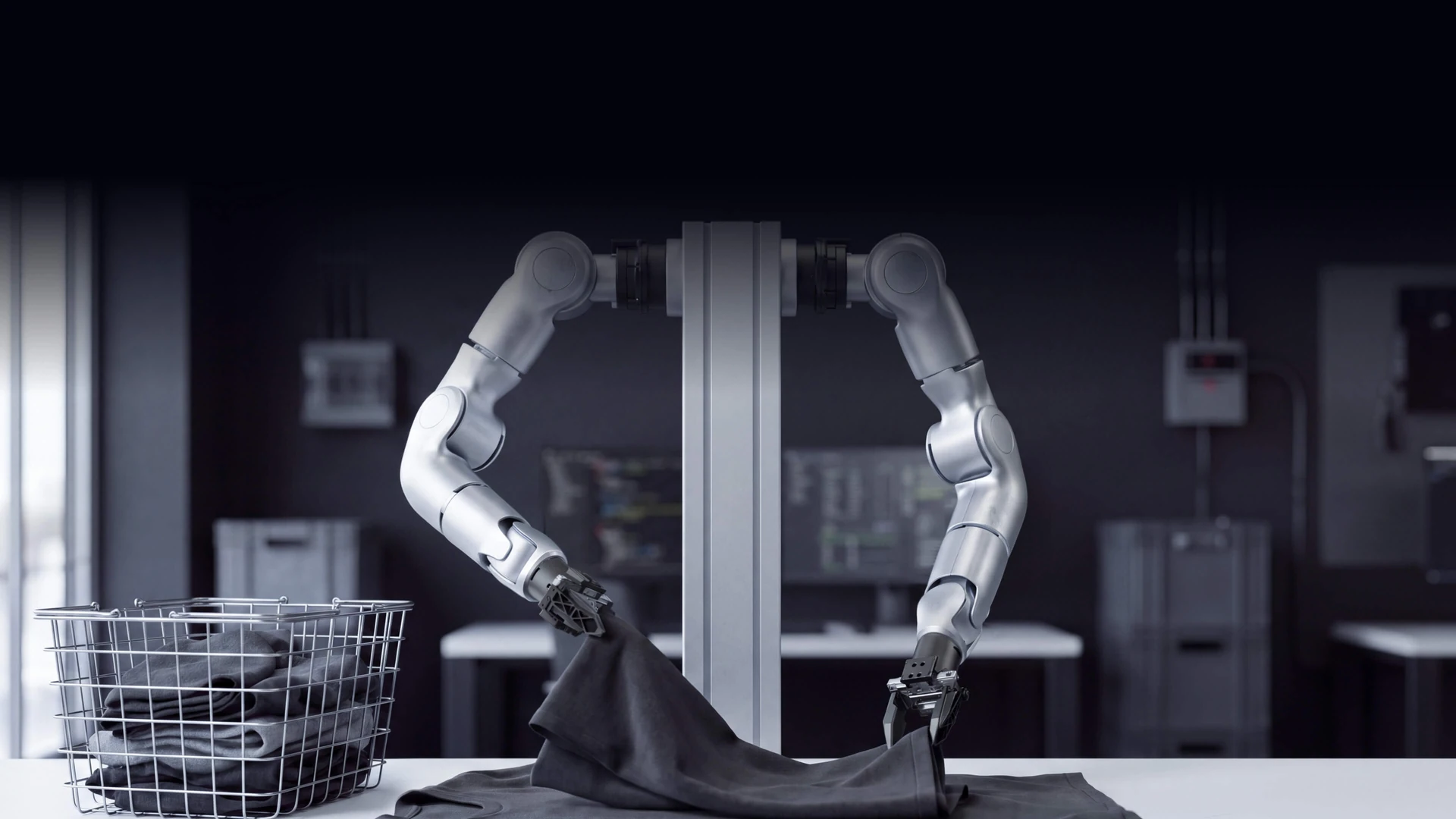 R1 robotik kol uygulama sahnesi