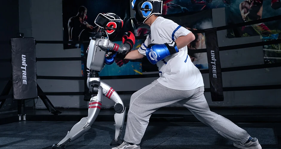 Сцена из галереи Unitree G1 Boxing 5