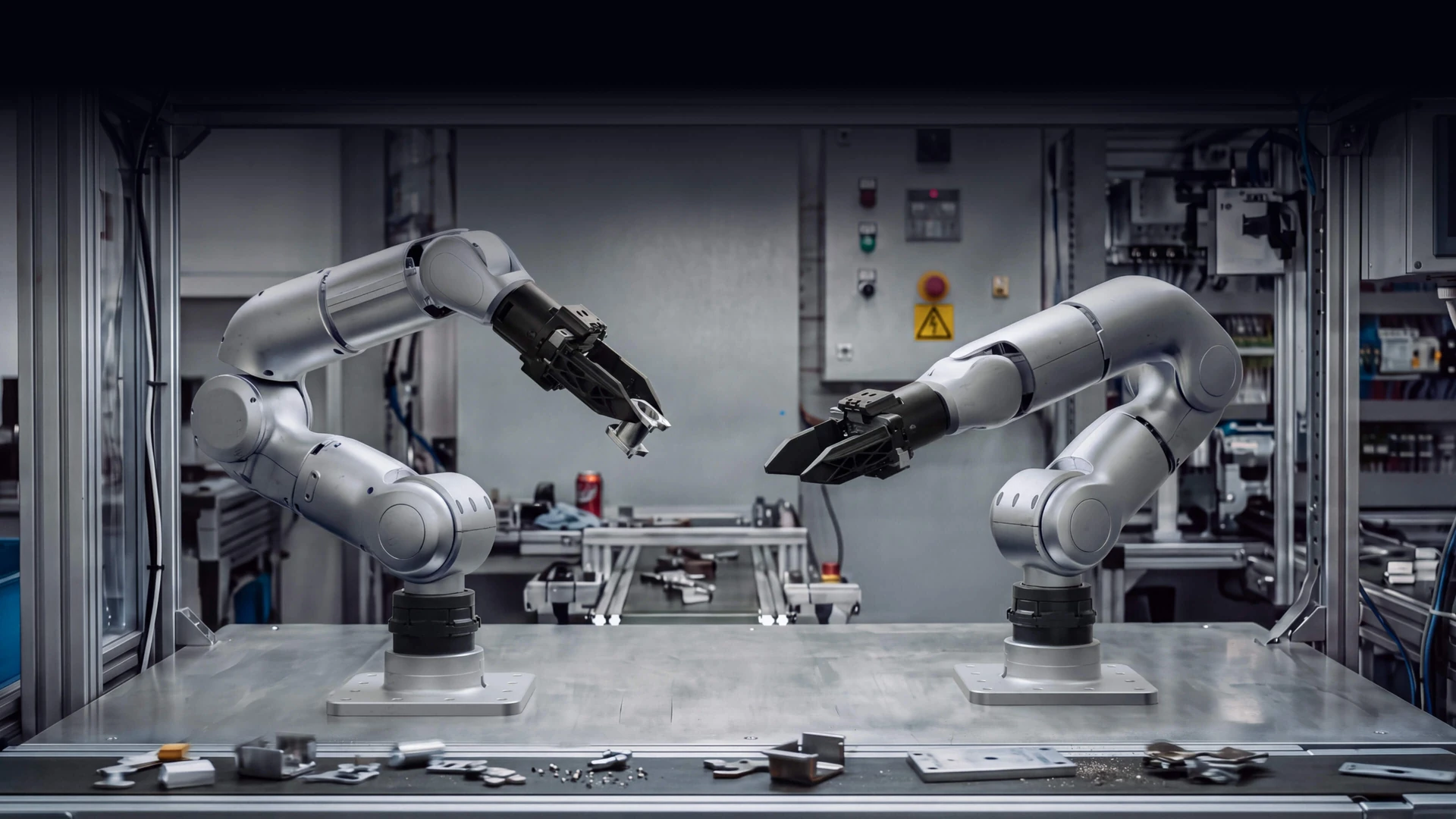 R1 robot gövdesi bakımı uygulama sahnesi