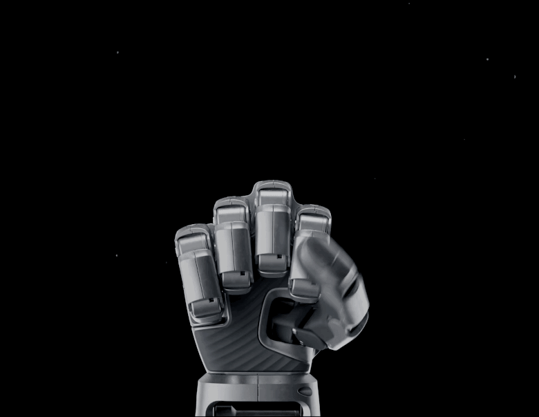 Manufacturer animation in the Dex5-S power and load capacity section